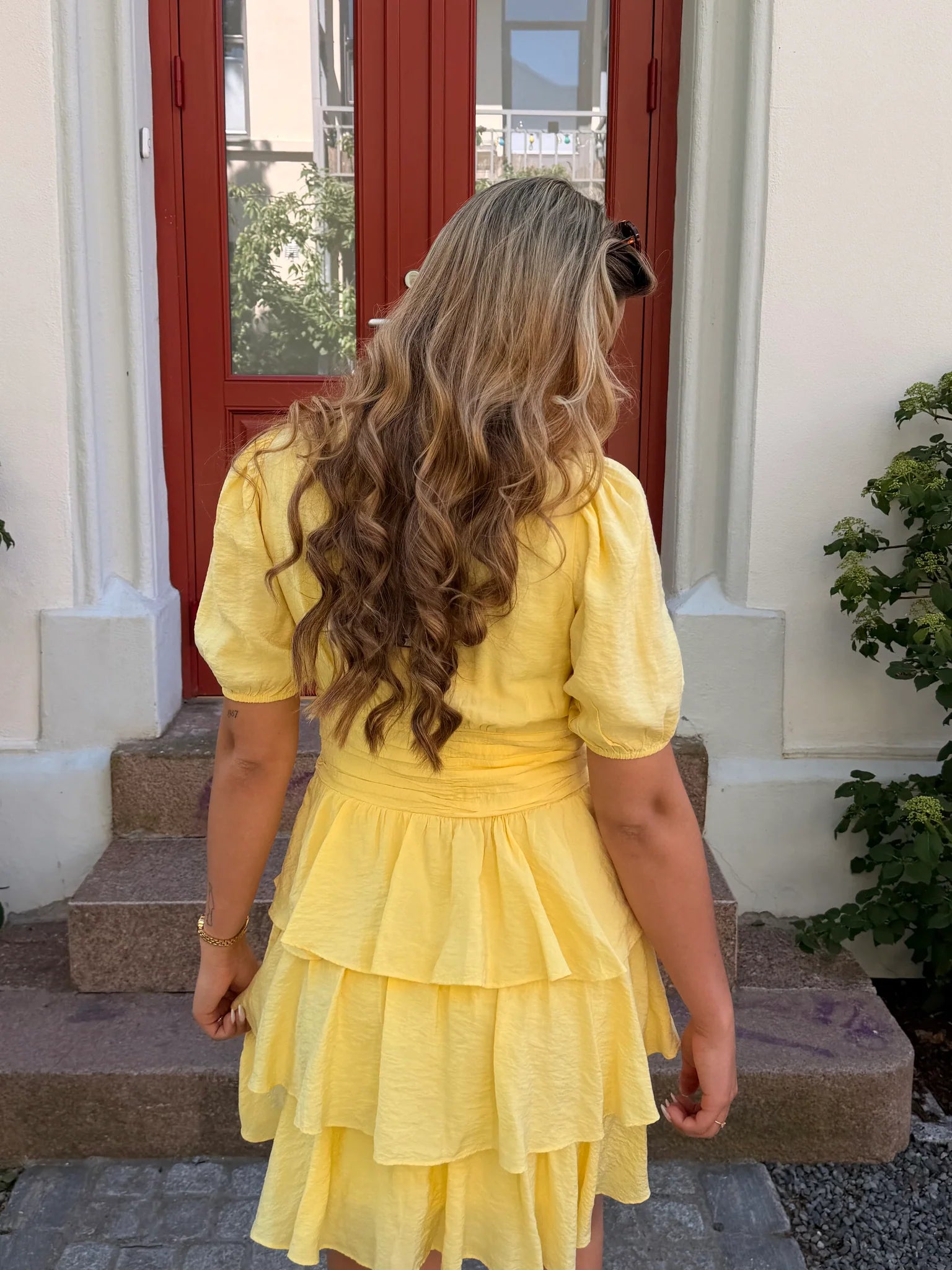 VMLISE Short Dress - Golden Haze